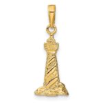 14k 3-D St. Augustine Lighthouse Pendant - Image 3