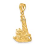14k Lighthouse Pendant - Image 5