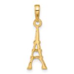 14k Eiffel Tower Pendant - Image 3