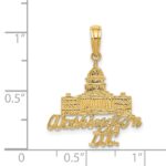 14k WASHINGTON D.C. Capitol Building Pendant - Image 4