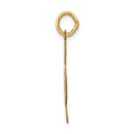 14k Polished Treble Clef Charm - Image 2