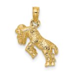 14k 3-D Aries Zodiac Charm - Image 4