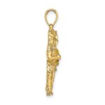 14k Large Gemini Zodiac Charm - Image 2