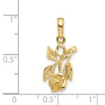 14k Rose Pendant - Image 3