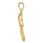 14k Double Palm Trees Pendant - Image 2