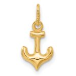 14k Mini Anchor Charm - Image 3