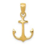 14k Anchor Pendant