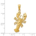 14k Lobster Pendant - Image 4