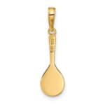 14k 3-D Tennis Racquet and Ball Charm - Image 3