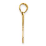 14k Double Tennis Racquet Charm - Image 2