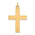 14k Polished Cross Charm - Image 3