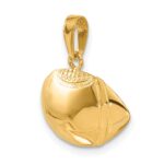 14k Football Profile Pendant - Image 5