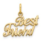 14k BEST FRIEND Charm