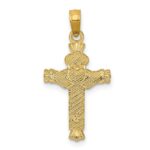 14k Claddagh Cross Charm - Image 4