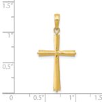 14k Cross Pendant - Image 4