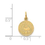 14k Polished GRADUATION Charm - Image 3