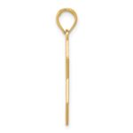 14K Star of David with Menorah Pendant - Image 2