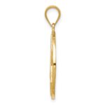 14k Star of David Circles Pendant - Image 2