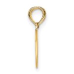 14K Reversible 2-Piece Break-apart MIZPAH Heart Charm - Image 2