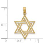 14K Star of David Pendant - Image 4
