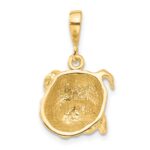 14k Bulldog Pendant - Image 3