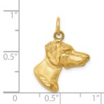 14K Pointer Dog Charm - Image 4