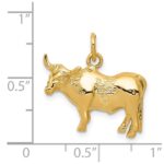 14k Steer Pendant - Image 3