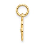 14KY Script Letter R Initial Charm - Image 2