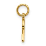 14ky Casted Initial Z Charm - Image 2