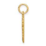 14k Heart Letter W Charm - Image 2