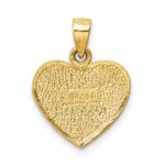 14k I LOVE YOU Script Heart Pendant - Image 4