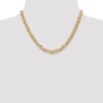 14K 6.25mm Concave Anchor with Lobster Clasp Chain - Image 4