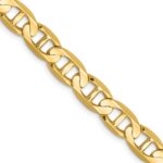 14k 8mm Concave Anchor Chain