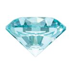 Lab Created Paraiba 6.5mm Round - Image 2