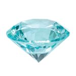 Lab Created Paraiba 7mm Round - Image 4