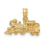 14k 3-D Miniature Train Charm - Image 4