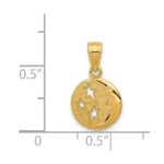 14k Moon and Stars Pendant - Image 4