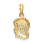 14k Girl Head Charm - Image 3