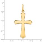 14k Polished Cross Pendant - Image 3