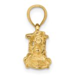 14k 3-D Locomotive Charm - Image 2