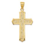 14k Passion Cross Pendant