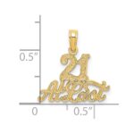 14K 21 AT LAST Charm - Image 3