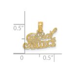 14K SPECIAL NIECE Charm - Image 3