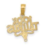 14K 100% TAURUS Zodiac Charm - Image 4