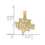 14K 100% TAURUS Zodiac Charm - Image 3