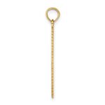 14k Six Inch Ruler Charm - Image 2