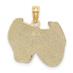 14K Comedy/Tragedy Charm - Image 4