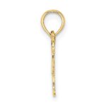 14K SOFTBALL MOM with Bat And Ball Charm - Image 2