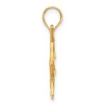 14k Cut-out Unicorn Pendant - Image 2