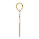 14k Cut-out Heart Pendant - Image 2